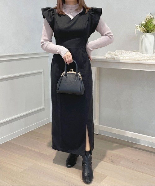 apres jour（アプレジュール）の「アソートロングジャンスカ【ZOZOTOWN限定アイテム】（ジャンパースカート・レディース・ブラック/ダークブラウン/ベージュ系その他/ピンク系その他・X-LARGE/フリー）」の18枚目の写真