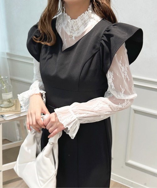 apres jour（アプレジュール）の「アソートロングジャンスカ【ZOZOTOWN限定アイテム】（ジャンパースカート・レディース・ブラック/ダークブラウン/ベージュ系その他/ピンク系その他・X-LARGE/フリー）」の7枚目の写真