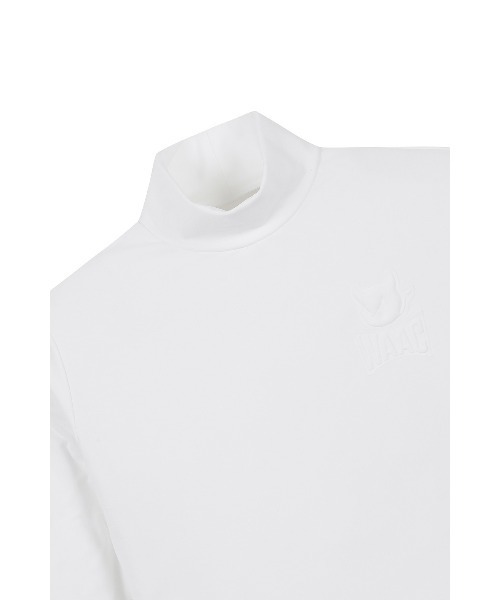WAAC(ワック)の「《WAAC》WOMENS ハイネック インナーTシャツ(Tシャツ/カットソー・レディース・ブラック/ホワイト・2/1/3)」の11枚目の写真