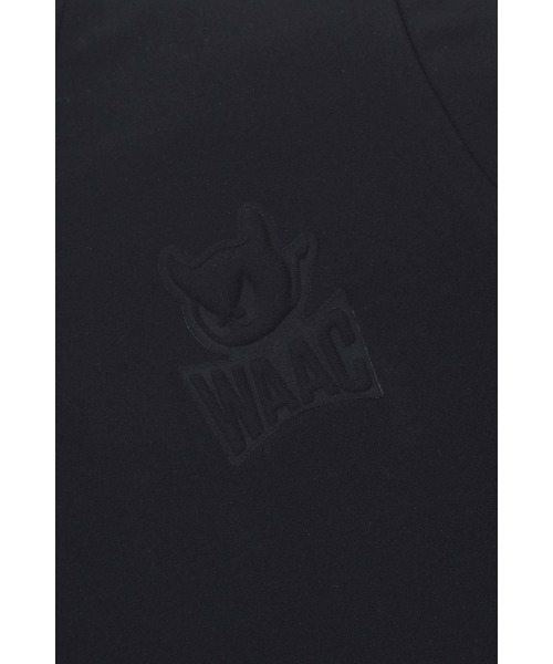 WAAC(ワック)の「《WAAC》WOMENS ハイネック インナーTシャツ(Tシャツ/カットソー・レディース・ブラック/ホワイト・2/1/3)」の4枚目の写真