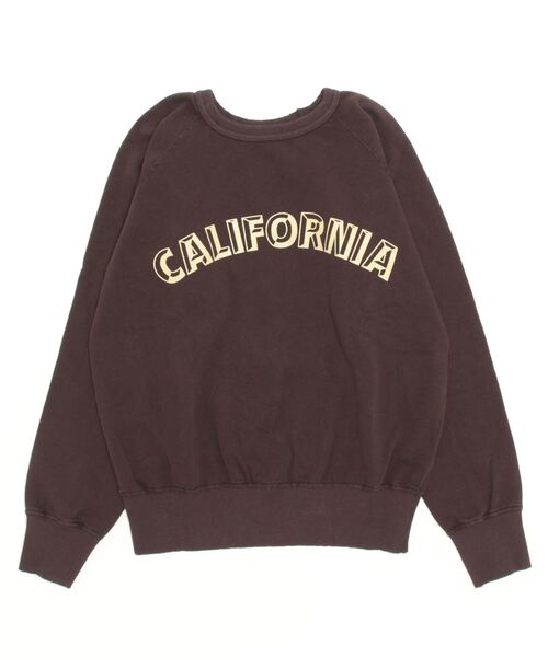 MIXTA(ミクスタ)の「MIXTA/ミクスタ 'CALIFORNIA' CREW NECK SWEAT RAGRAN クルーネックスウェット(スウェット・レディース・ブラウン系その他3/ブルー系その他3・XS)」の2枚目の写真