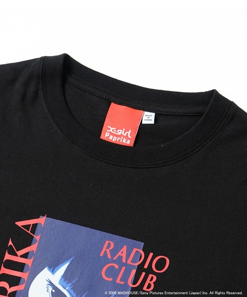 X-girl（エックスガール）の「X-girl × PAPRIKA BAD DREAM L/S TEE（Tシャツ/カットソー・レディース・ブラック/ホワイト・S/M/L/XL）」の13枚目の写真