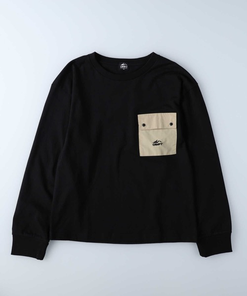 CAMP7(キャンプセブン)の「【CAMP7】ポケットロンT(Tシャツ/カットソー・キッズ・ブラック/ブルー/ホワイト・105/160/140/150/120/130)」の18枚目の写真