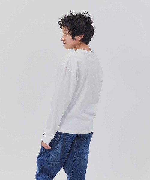CAMP7(キャンプセブン)の「【CAMP7】ポケットロンT(Tシャツ/カットソー・キッズ・ブラック/ブルー/ホワイト・105/160/140/150/120/130)」の5枚目の写真