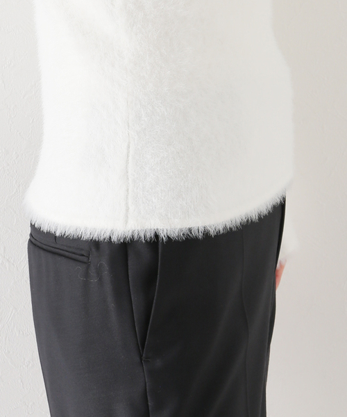 courreges(クレージュ)の「【COURREGES/クレージュ】HAIRY SLIM SWEATER(ニット/セーター・レディース・ホワイト・SMALL)」の7枚目の写真