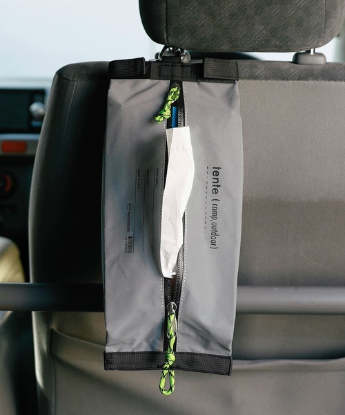 tente Reflection カラビナ付き リフレクター ティッシュケース