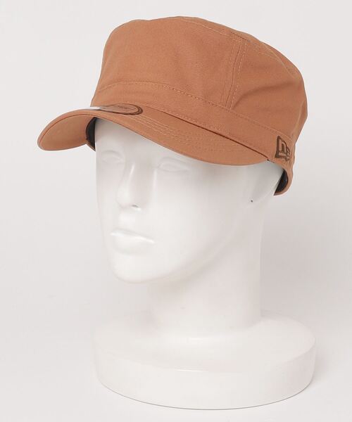 NEW ERA（ニューエラ）の「NEW ERA/ニューエラ キャップ ダックコットン モスブラウンフラッグ 11135281（キャップ・メンズ・ベージュ・7 3/8/7 1/8/7 1/4）」の4枚目の写真