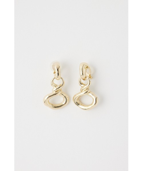 MOUSSY（マウジー）の「TWISTED CHUNK CLIP イヤリング（イヤリング・レディース・ゴールド/シルバー・FREE）」の6枚目の写真