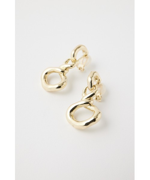 MOUSSY（マウジー）の「TWISTED CHUNK CLIP イヤリング（イヤリング・レディース・ゴールド/シルバー・FREE）」の5枚目の写真