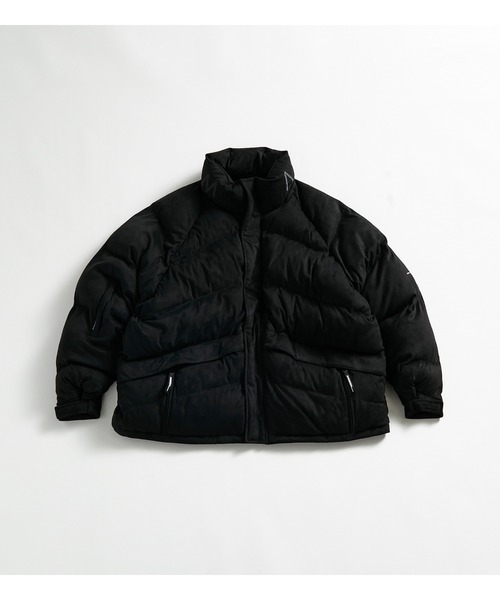 【美品】APPLEBUM アップルバム　ダウンジャケット　ブラック(M) APPLEBUM アップルバム “Babylon View2” Innercotton Hood Jacket