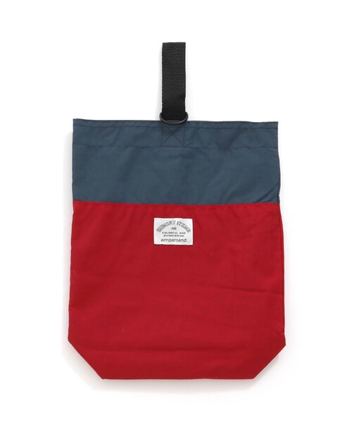 Ampersand（アンパサンド）の「シューズバック（エコバッグ/サブバッグ・キッズ・イエロー/ラベンダー/レッド/キャメル・FREE）」の4枚目の写真