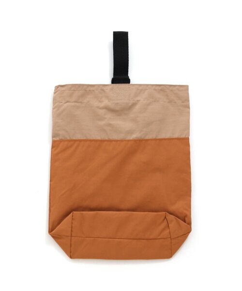 Ampersand（アンパサンド）の「シューズバック（エコバッグ/サブバッグ・キッズ・イエロー/ラベンダー/レッド/キャメル・FREE）」の5枚目の写真