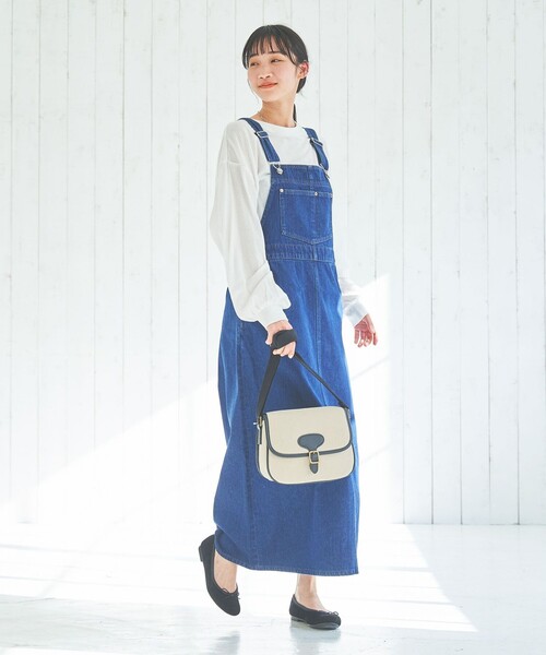 coen（コーエン）の「シアーボーダーロングスリーブTシャツ（Tシャツ/カットソー・レディース・オフホワイト/ブラック・M/L）」の18枚目の写真