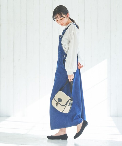 coen（コーエン）の「シアーボーダーロングスリーブTシャツ（Tシャツ/カットソー・レディース・オフホワイト/ブラック・M/L）」の20枚目の写真