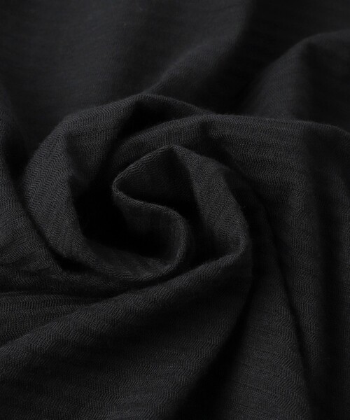 coen（コーエン）の「シアーボーダーロングスリーブTシャツ（Tシャツ/カットソー・レディース・オフホワイト/ブラック・M/L）」の12枚目の写真