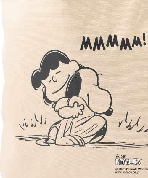 MACKINTOSH PHILOSOPHY（ﾏｯｷﾝﾄｯｼｭ ﾌｨﾛｿﾌｨｰ）の「GREY LABEL 【PEANUTSコラボ】トートバッグ（トートバッグ・レディース・オフホワイト・FREE）」の10枚目の写真