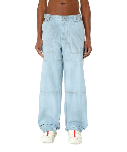 DIESEL（ディーゼル）の「メンズ パンツ ルーズフィット（チノパンツ・メンズ・ブルー系その他/ブラック系その他・44/48/46/52/50）」の2枚目の写真