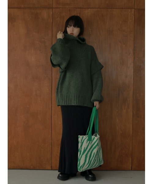 AMAIL(アマイル)の「Amazon tote バック(トートバッグ・レディース・ブラック/カーキ・FREE)」の8枚目の写真