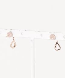 特別な輝き♪*4℃*SAKURA Collection K18ピンクゴールド ピアス カナル 4℃「桜」ジュエリー、春風に揺れるサクラネックレスや