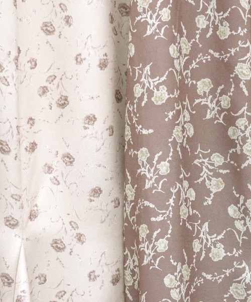 flower（フラワー）の「ラブドフラワースカート（スカート・レディース・アイボリー/ブラウン・FREE）」の3枚目の写真