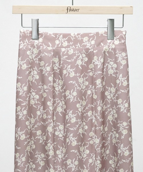 flower（フラワー）の「ラブドフラワースカート（スカート・レディース・アイボリー/ブラウン・FREE）」の15枚目の写真