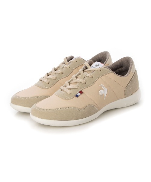 le coq sportif(ルコックスポルティフ)の「【軽量】ベーシックスニーカー(セギュール III ワイド / SEGUR III WIDE)(スニーカー・レディース・ブラック/グレー/ホワイト系その他2/ベージュ/ライトベージュ/ブラック×ブラック・23cm/23.5cm/24cm/24.5cm/22.5cm/25cm)」の5枚目の写真