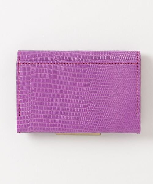 TOFF&LOADSTONE（トフアンドロードストーン）の「デリスリザード名刺入れ（名刺入れ・レディース・パープル・FREE）」の5枚目の写真