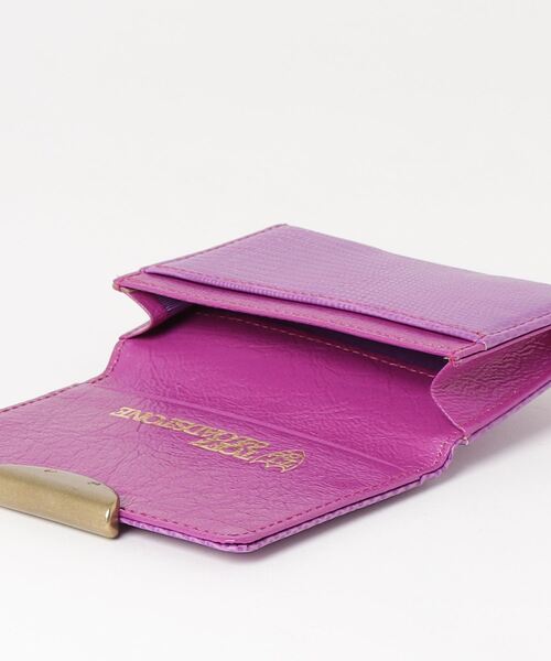 TOFF&LOADSTONE（トフアンドロードストーン）の「デリスリザード名刺入れ（名刺入れ・レディース・パープル・FREE）」の8枚目の写真