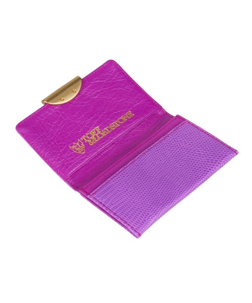 TOFF&LOADSTONE（トフアンドロードストーン）の「デリスリザード名刺入れ（名刺入れ・レディース・パープル・FREE）」の3枚目の写真