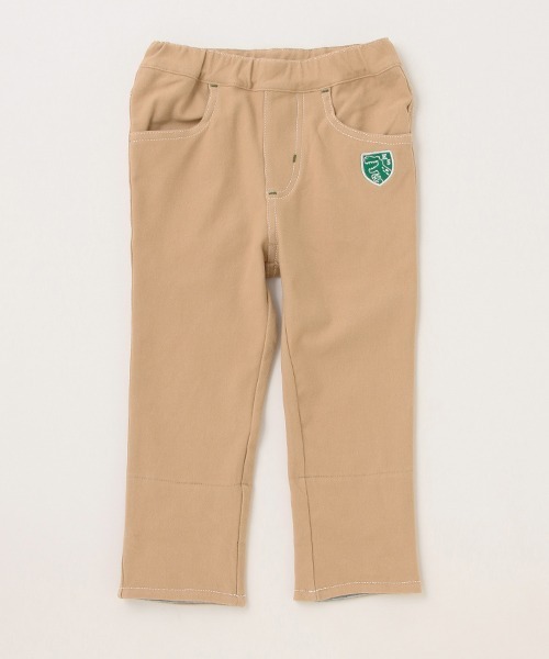 kladskap(クレードスコープ)の「裾折り返しロング丈ストレートパンツ(その他パンツ・キッズ・ベージュ/ネイビー・120cm/130cm/110cm/90cm/80cm/100cm)」の1枚目の写真