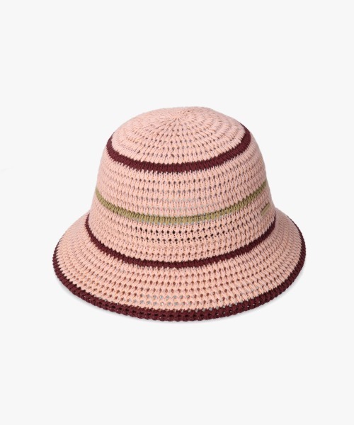 kaorinomori（カオリノモリ）の「kaorinomori ディーハット（ハット・レディース・ピンク/グリーン・M/57.5cm）」の12枚目の写真