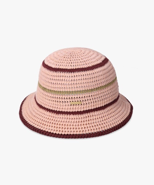 kaorinomori（カオリノモリ）の「kaorinomori ディーハット（ハット・レディース・ピンク/グリーン・M/57.5cm）」の10枚目の写真