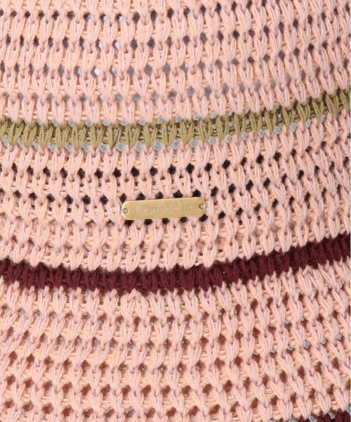 kaorinomori（カオリノモリ）の「kaorinomori ディーハット（ハット・レディース・ピンク/グリーン・M/57.5cm）」の5枚目の写真