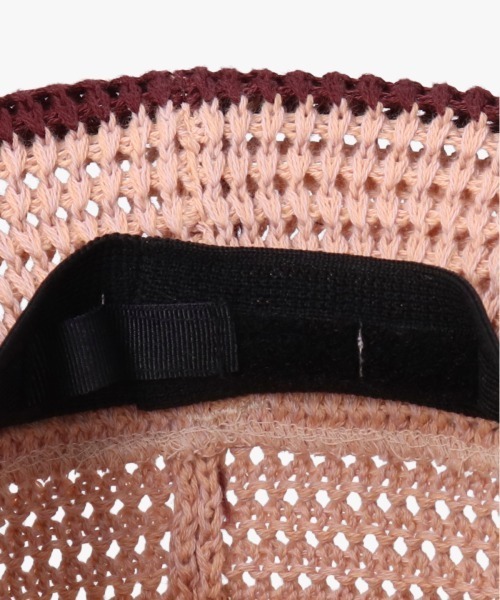 kaorinomori（カオリノモリ）の「kaorinomori ディーハット（ハット・レディース・ピンク/グリーン・M/57.5cm）」の4枚目の写真