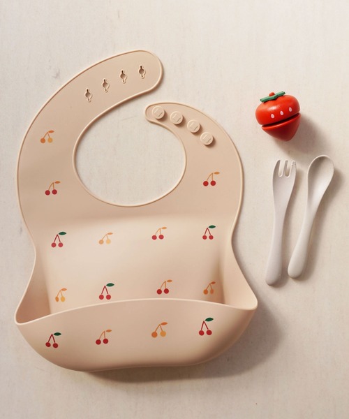 Bambin（ボンバン）の「【 Bambin / ボンバン 】 バラエティー デザイン シリコンビブ / お食事エプロン（スタイ/よだれかけ・キッズ・D/E/F/A/B/C/G・FREE）」の2枚目の写真