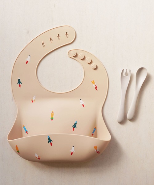 Bambin（ボンバン）の「【 Bambin / ボンバン 】 バラエティー デザイン シリコンビブ / お食事エプロン（スタイ/よだれかけ・キッズ・D/E/F/A/B/C/G・FREE）」の18枚目の写真