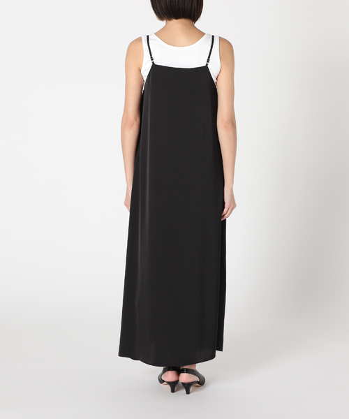 メルティサテンキャミワンピース