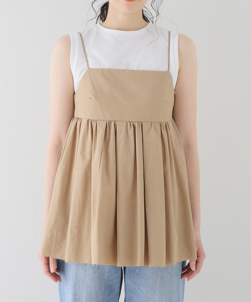 セール】puff camisole ブラウス（シャツ/ブラウス）｜Plage