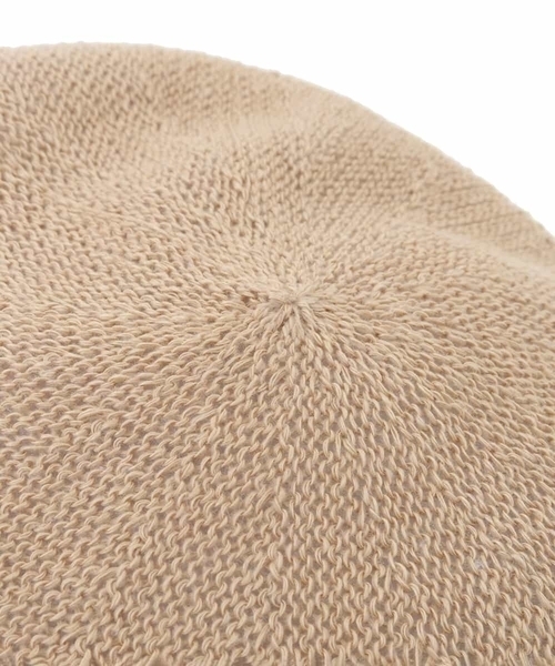 a.v.v（アーヴェヴェ）の「リネンサーモハンチング（ハンチング/ベレー帽・メンズ・ブラック/ベージュ・46）」の22枚目の写真