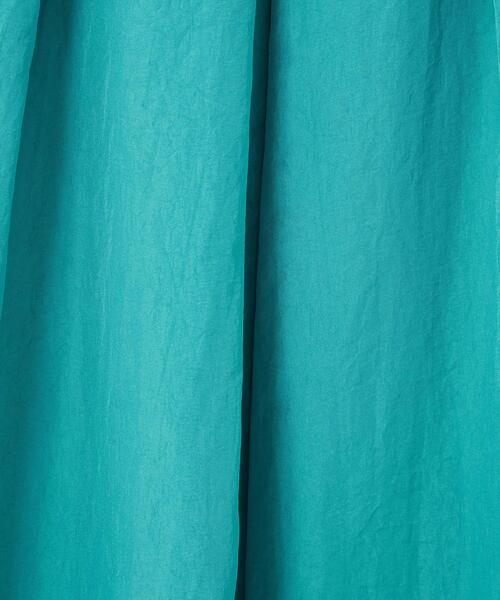 green label relaxing（グリーンレーベルリラクシング）の「撥水 タック フレア スカート（スカート・レディース・ネイビー/ライトグレー/ターコイズブルー・36/38）」の11枚目の写真