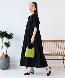 Ray BEAMS | Ray BEAMS / BOX タック ボリュームスリーブ ワンピース(ワンピース)