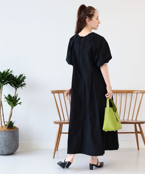 【タグ付き】BEAMS ボリュームスリーブワンピース  オケージョン　フォーマル BEAMS OUTLET｜ボリュームスリーブ ワンピース | Rakuten
