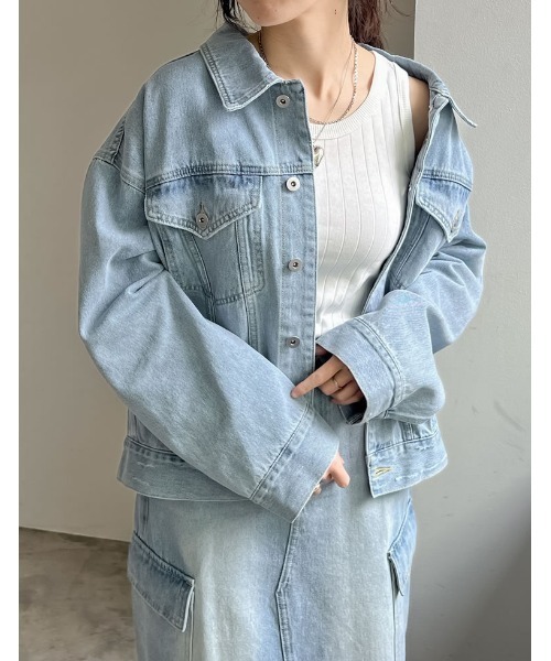 Re:EDIT（リエディ）の「[神山まりあさん着用]クルーネックリブタンクトップ（タンクトップ・レディース・ブラック/ベージュ/オフホワイト/モカ・LARGE/MEDIUM）」の14枚目の写真