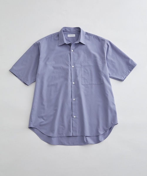 ADAM ET ROPE'(アダムエロペ)の「サスティナブル ブロード ビッグシルエット レギュラーカラー ショートスリーブ シャツ / サスティナブル(シャツ/ブラウス・メンズ・ダークラベンダー/ベージュ系その他2/ピンク系その他2・L/M)」の20枚目の写真