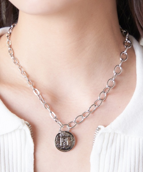 SPINNS（スピンズ）の「ミニパーツモチーフ チェーンネックレス（ネックレス・レディース・C/B/A・ONESIZE）」の10枚目の写真