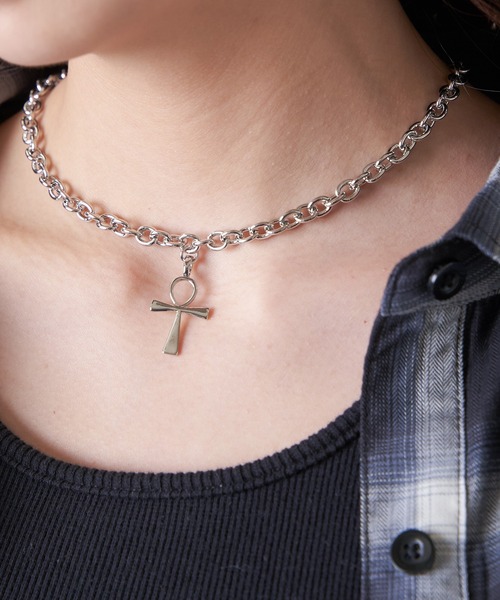 SPINNS（スピンズ）の「ミニパーツモチーフ チェーンネックレス（ネックレス・レディース・C/B/A・ONESIZE）」の8枚目の写真