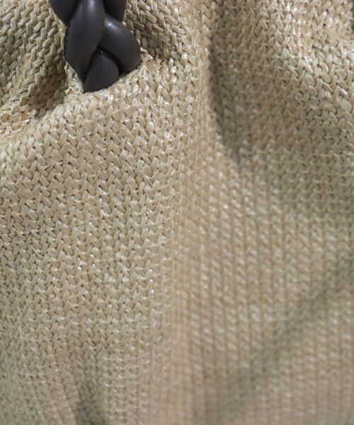 fredy emue（フレディエミュ）の「ブレードハンドルギャザーミニバッグ（トートバッグ・レディース・ベージュ/ブラック系その他・FREE）」の15枚目の写真