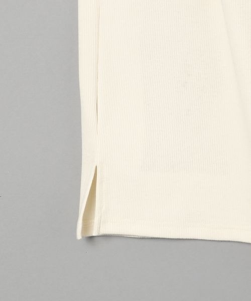 JEANASIS（ジーナシス）の「アシメラメストラップリブタンク/198067（タンクトップ・レディース・ホワイト系その他/ブラック系その他・FREE）」の14枚目の写真