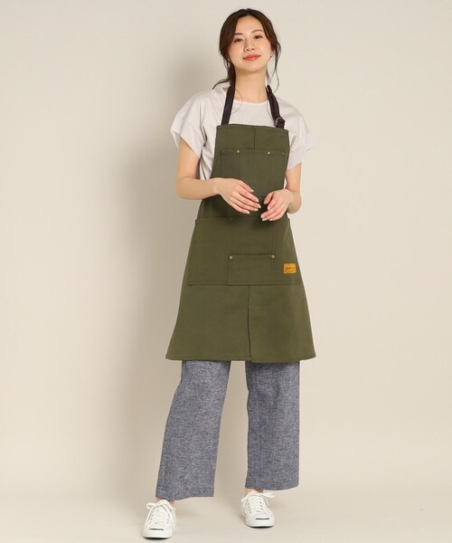 DULTON（ダルトン）の「DULTON エプロン/ユニセックス（エプロン・レディース・ネイビー系2/カーキ/ブルー・00）」の20枚目の写真