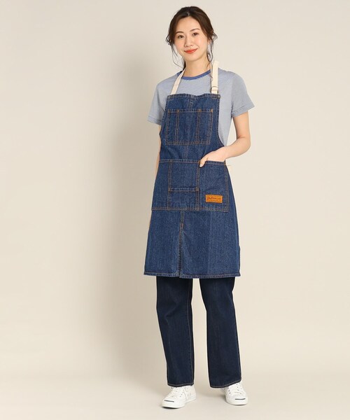 DULTON（ダルトン）の「DULTON エプロン/ユニセックス（エプロン・レディース・ネイビー系2/カーキ/ブルー・00）」の17枚目の写真